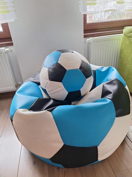 Sedací vak futbalová lopta, 