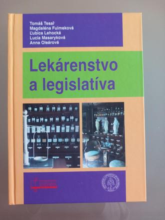 Lekárenstvo a legislatíva, 