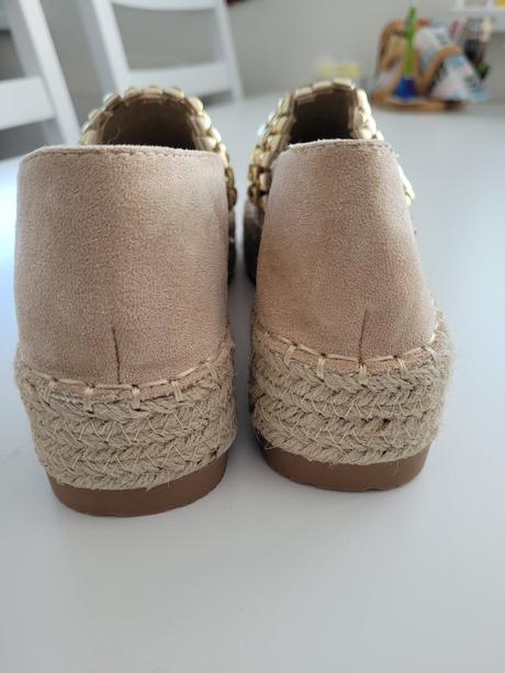 Topánky espadrilky 24-24,5cm, 38