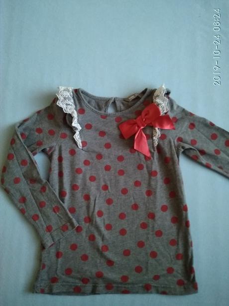 Mašličkové tričko, lindex,116