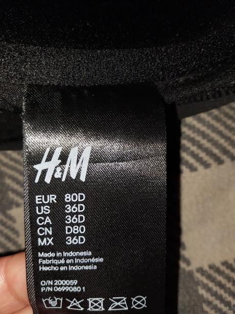 Plavková podprsenka 80c, h&m,80