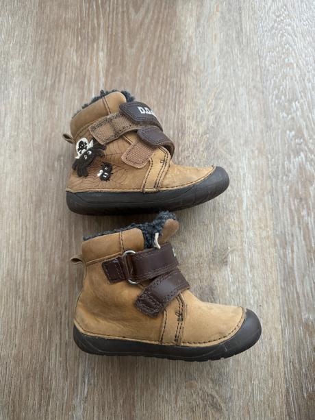 Kožené vyteplené barefoot d.d.step, d.d.step,21