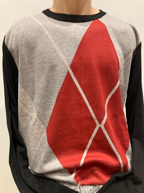 Pánsky vzorovaný sveter pierre cardin (xl), pierre cardin,xl