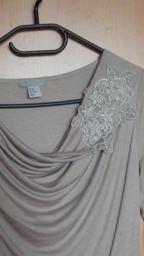 Predám nenosené elegantné tričko - veľkosť xs, h&m,xs