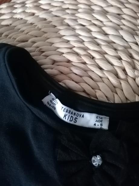 Tričko s mašlou terranova 104-110, terranova,104