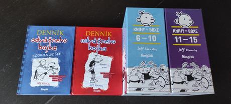 Denník odvážneho bojka 11-15 - jeff kinney,