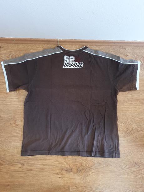 Hnedé bavlnené tričko, crashone,170