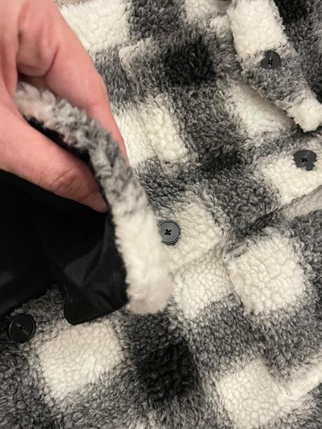 Kabát teddy, zara,140