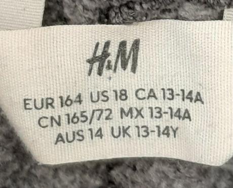 Tepláky, h&m,164