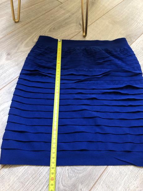Damska/ dievčenská modra sukna s/m, s