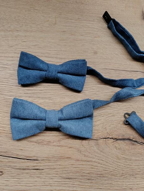 Bavlnené motýliky otec syn set,