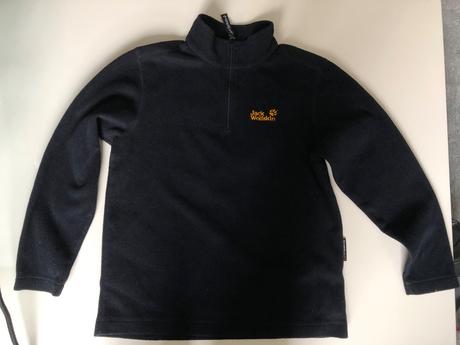 Flisová mikina zn. jack wolfskin, jack wolfskin,152