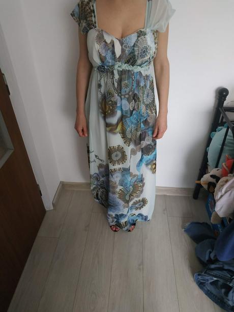 Spoločenské letné šaty, s