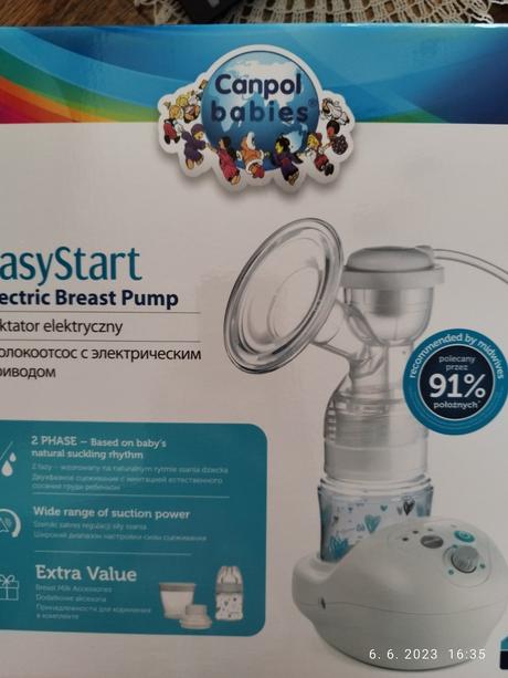 Odsávačka mlieka canpol babies, 