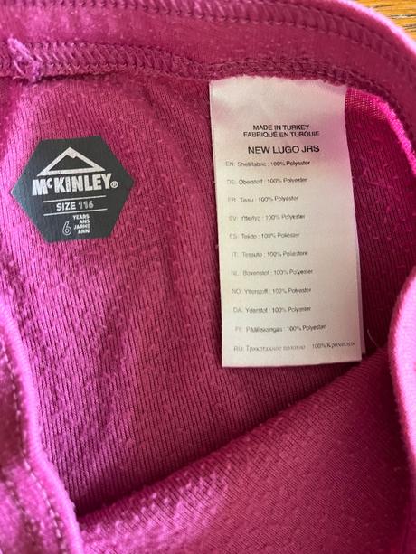 Termo súprava mckinley 116/122, mckinley,116