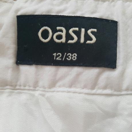 Oasis - krasna krajkova sukna, old navy,38