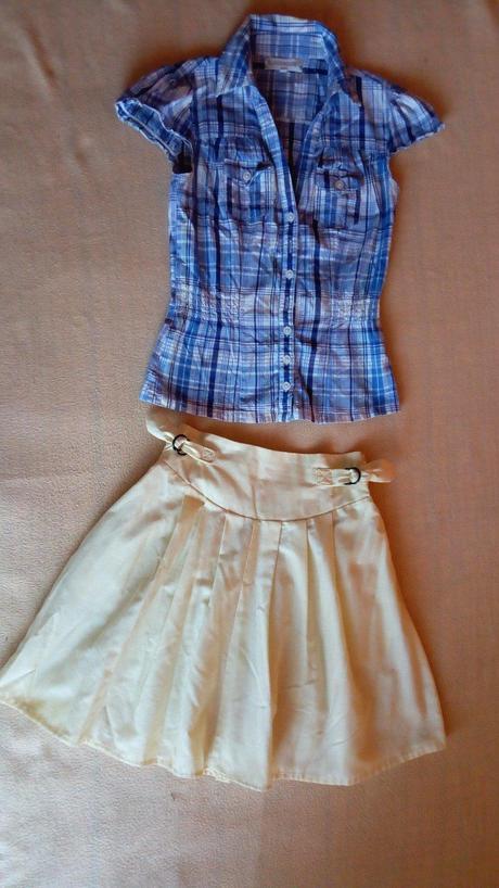 Sukňa a blúzka., s