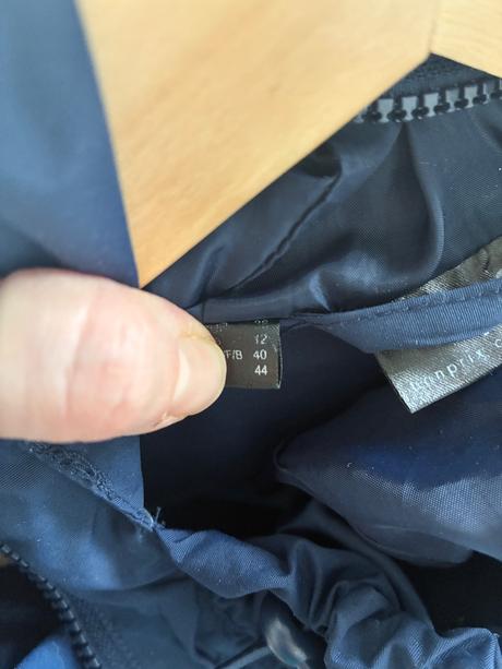 Tehotenska/nosicska tenka bunda, bonprix,m