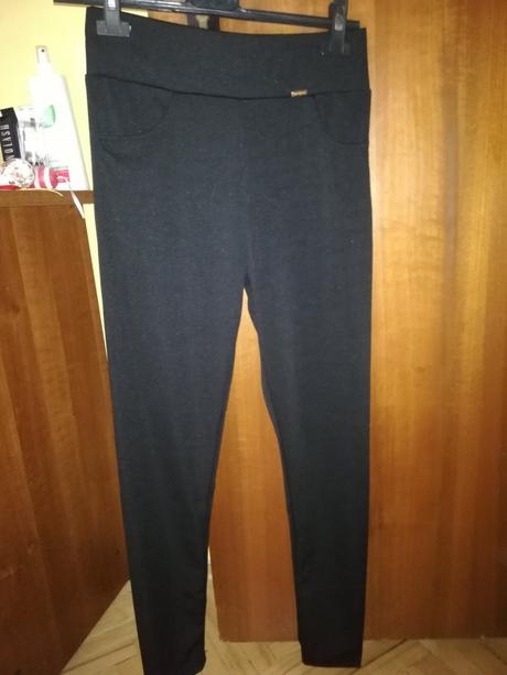 Leginkové tenké nohavice, s