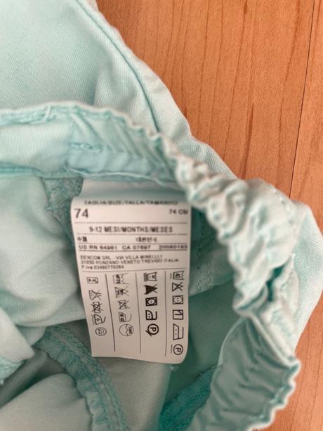 Strecove nohavice benetton, benetton,74
