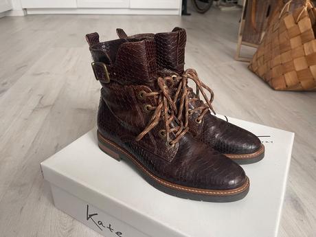 Kožené topánky kate gray, 39