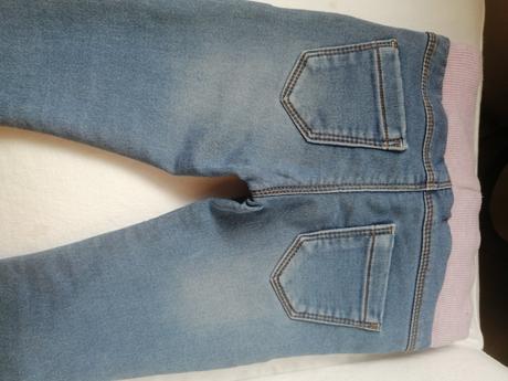 Dievčenské rifľové nohavice, f&f,98