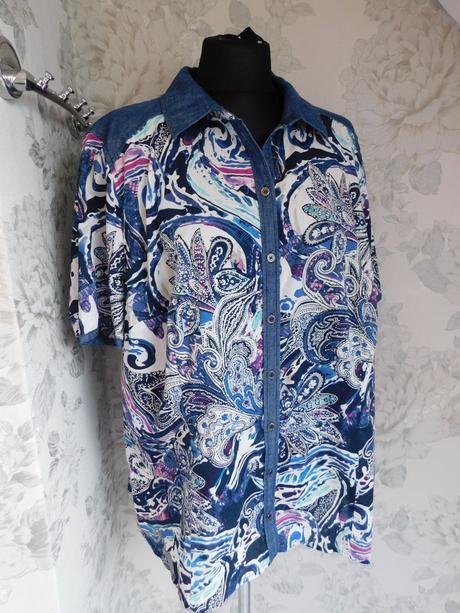 Kvalitna košelova bluzka, 48