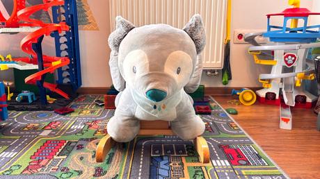 Nattou hojdačka vlk tiloo 10-36m, 