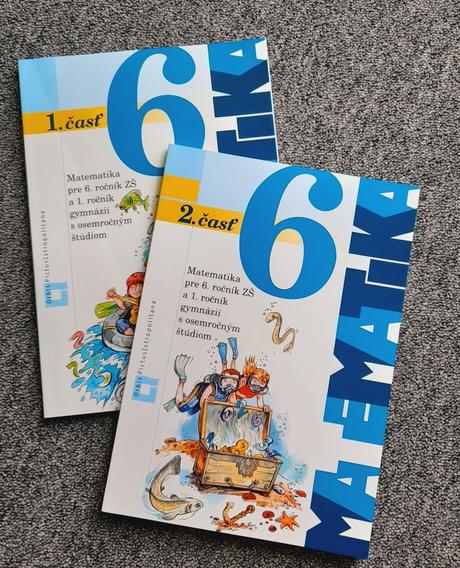 Matematika pre 6.ročník - 1. a 2. diel,