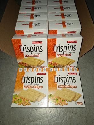 Proteinove plátky crispins,