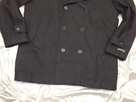 Kvalitný čierny pánsky kabát, authentic,xl