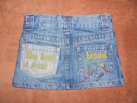 Riflová sukňa zara+pošta zdarma, zara,98