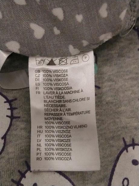 Sivo biely top so srdiečkami, h&m, 158-164 cm, h&m,164