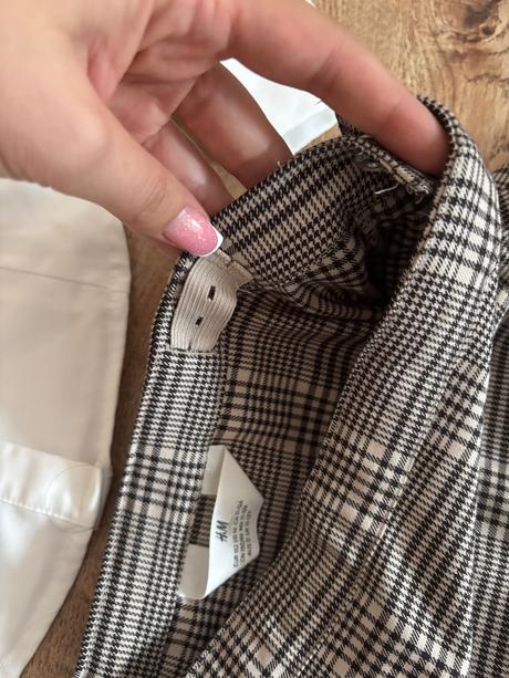 Blúzka+sukňa, h&m,146