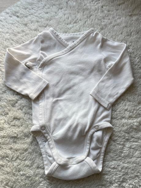 Bavlnene zavinovacie body 68 h&m, h&m,68