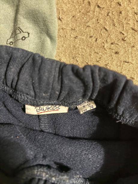 Teplaky, tricko, mikina, 68–80