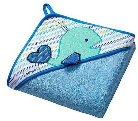 Baby ono 141/04 froté osuška s kapucňou modrá 76x7, 