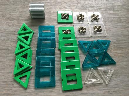 Stavebnica geomag kids panels 114 dielikov,