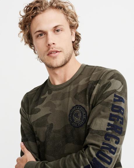 Abercrombie&fitch army tricko vel. m, abercrombie&fitch,m