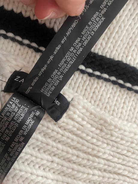 Zara oversized sal, zara