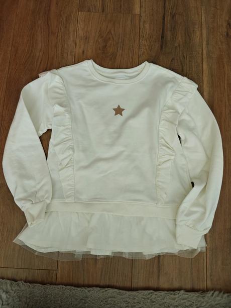 Dievčenská mikina s volánom, sinsay,140