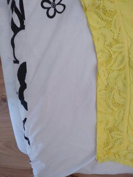 Žlté tricko, calzedonia,128