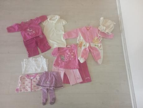 Balík oblečenia 0 až 1 rok, 68–80