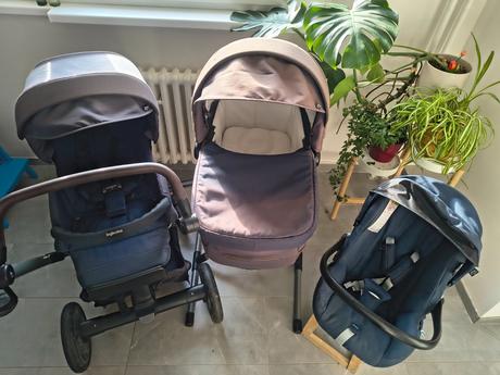 Inglesina quad - 3kombinácia + stojan, inglesina,inglesina quad