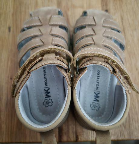 Kožené sandále, wojtylko,24