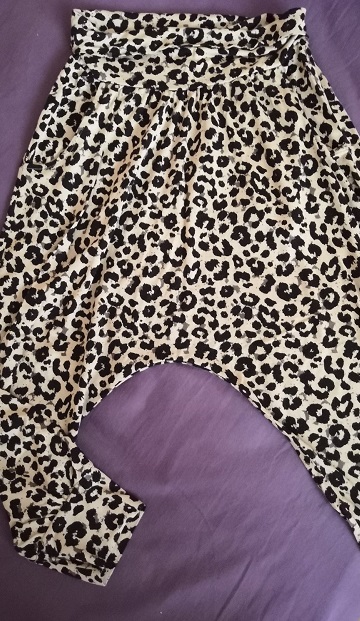 7/8 pudlové nohavice, h&m,134