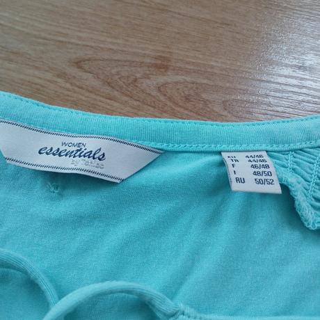 Tyrkysovo-modré tričko, tchibo,46