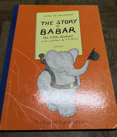 Veľká anglická kniha "babar", 