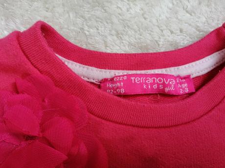 Mikinka/tunika 92/98, terranova,92