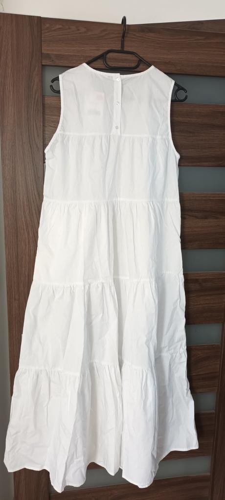 Biele maxi šaty, sinsay,l